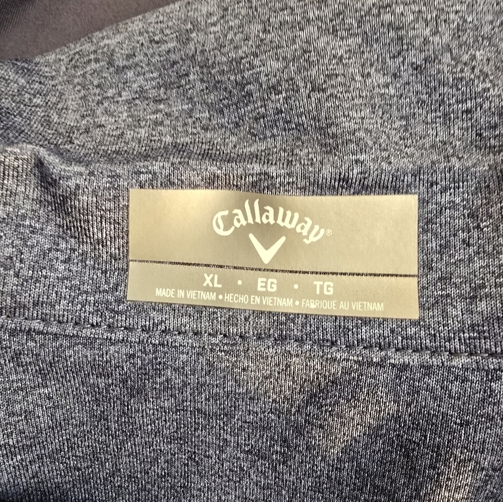 Callaway NWT Women's 1/4 Zip Sleeveless Golf Polo - Picture 7 of 9